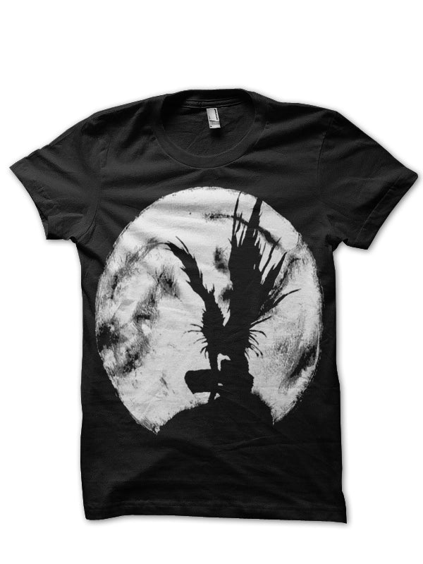Death Note Moon Black T-Shirt Hoodie, Sweatshirt | PureTeeCo.com