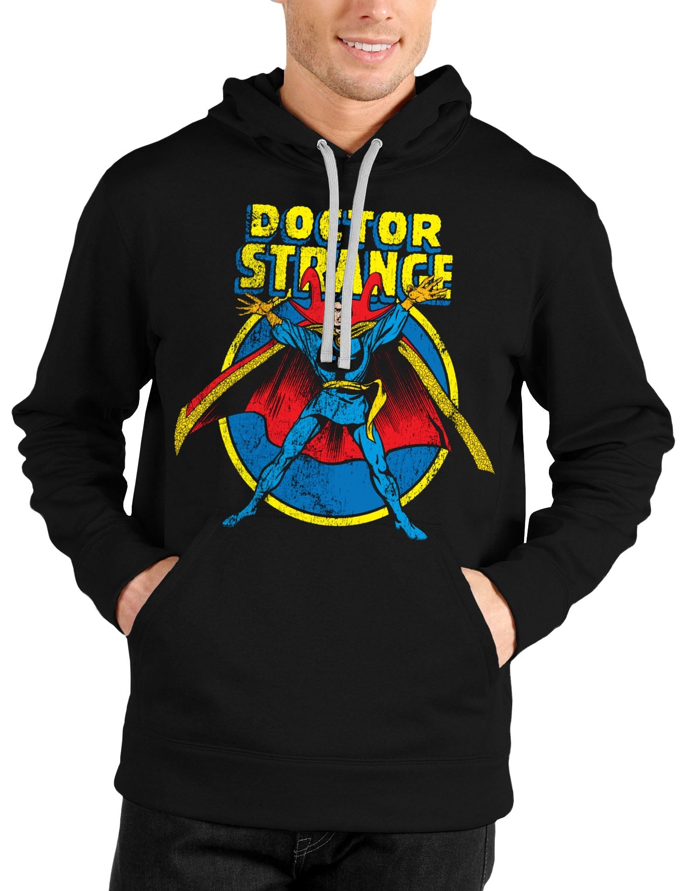 Doctor Strange Black Hoodie (Men & Women) T-Shirts, Sweatshirt | PureTeeCo.com