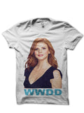 Donna White Tee Hoodie, Sweatshirt | PureTeeCo.com