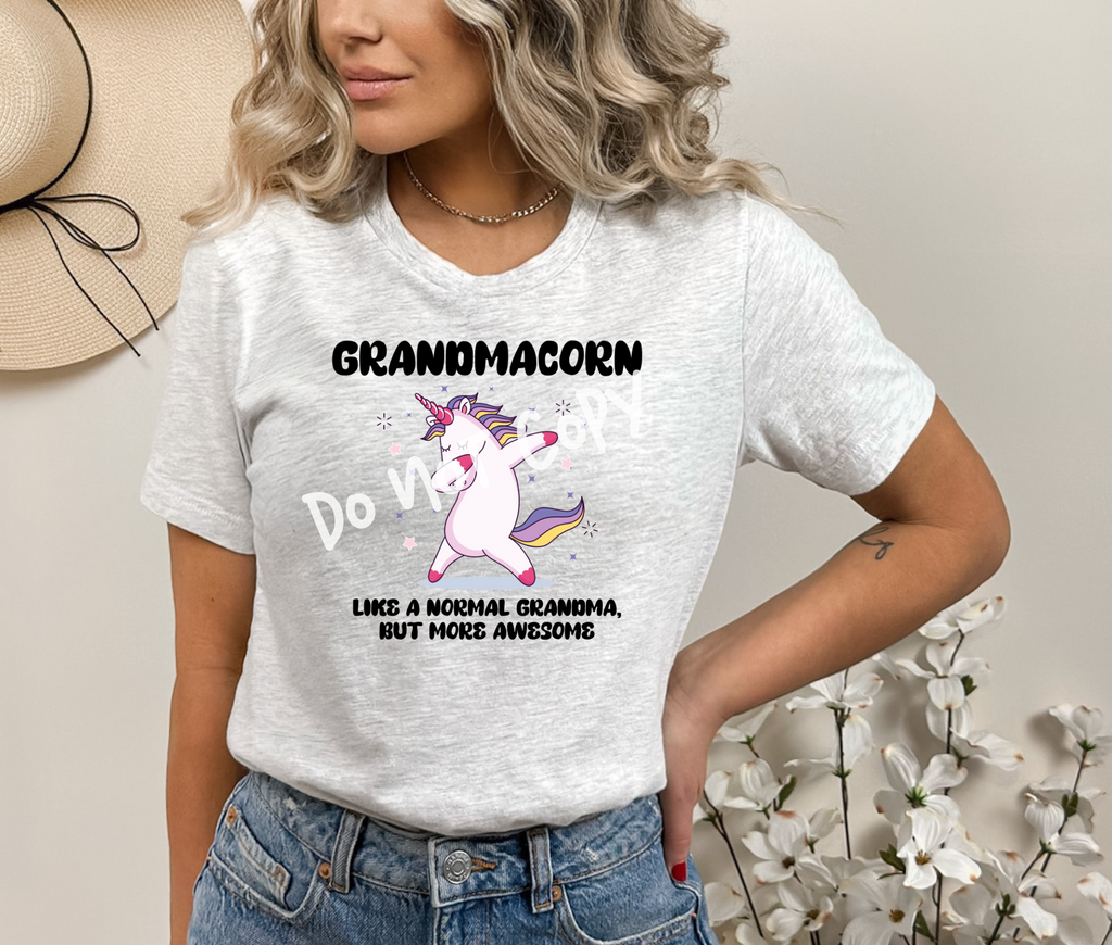Grandmacorn Tee Hoodie, Sweatshirt | PureTeeCo.com (Image 1)