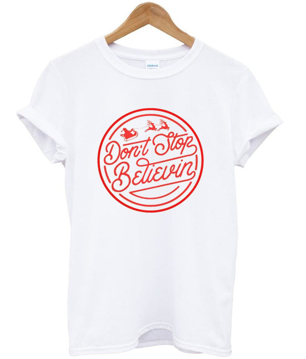 don’t stop believe in t-shirt Hoodie, Sweatshirt | PureTeeCo.com