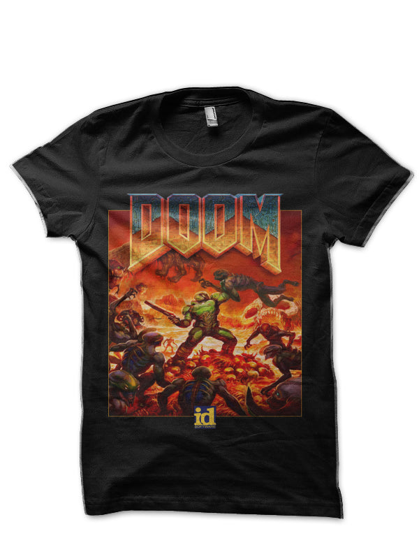 Doom T-Shirt Style002 Hoodie, Sweatshirt | PureTeeCo.com