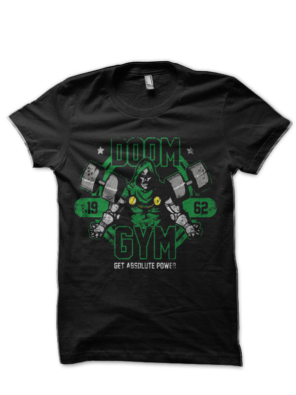 Doom Gym Black T-Shirt Hoodie, Sweatshirt | PureTeeCo.com