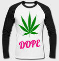 Dope Raglan T-Shirt Hoodie, Sweatshirt | PureTeeCo.com