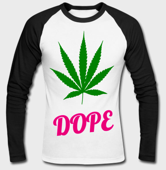 Dope Raglan T-Shirt Hoodie, Sweatshirt | PureTeeCo.com