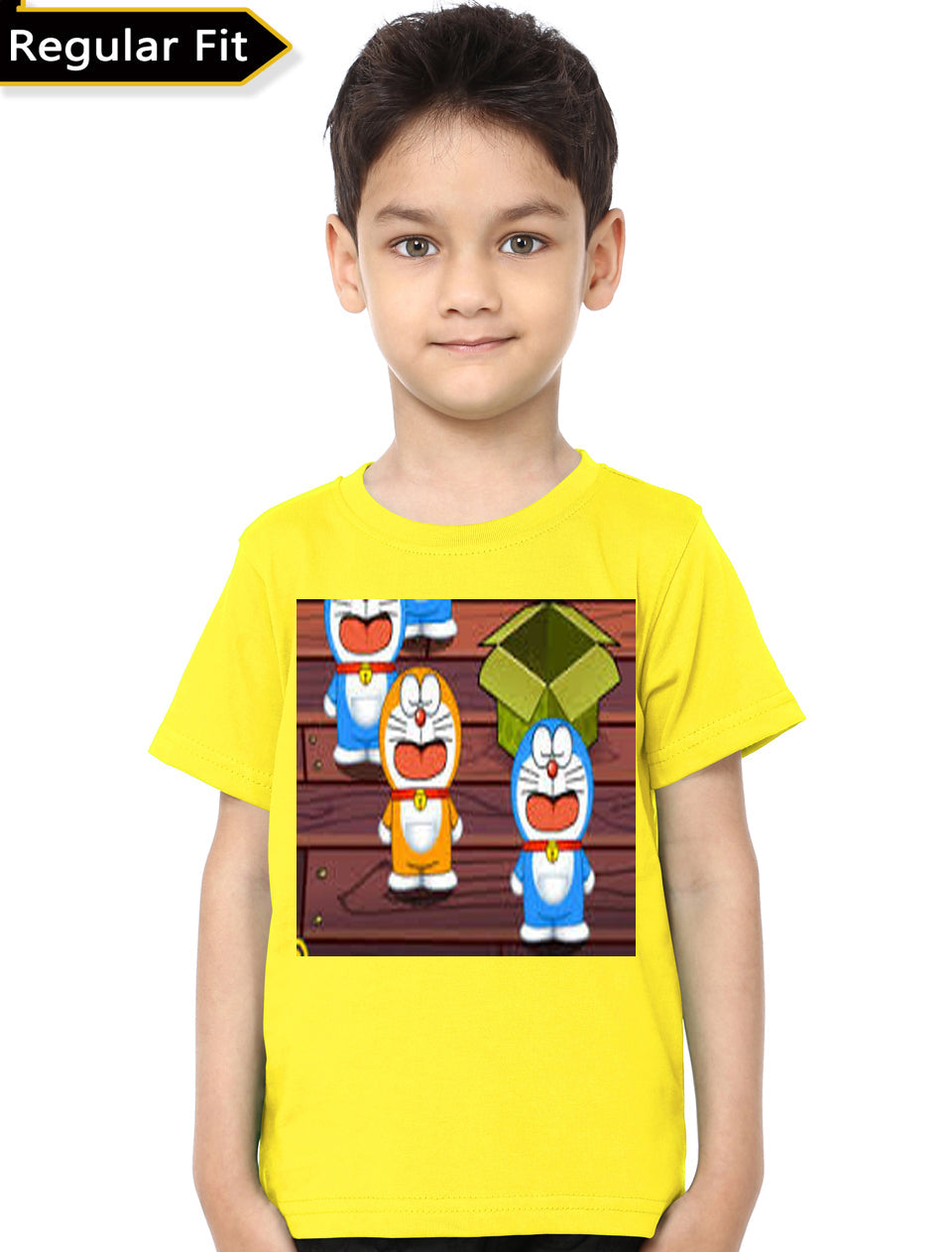 Doreamon Yellow T-Shirt Hoodie, Sweatshirt | PureTeeCo.com