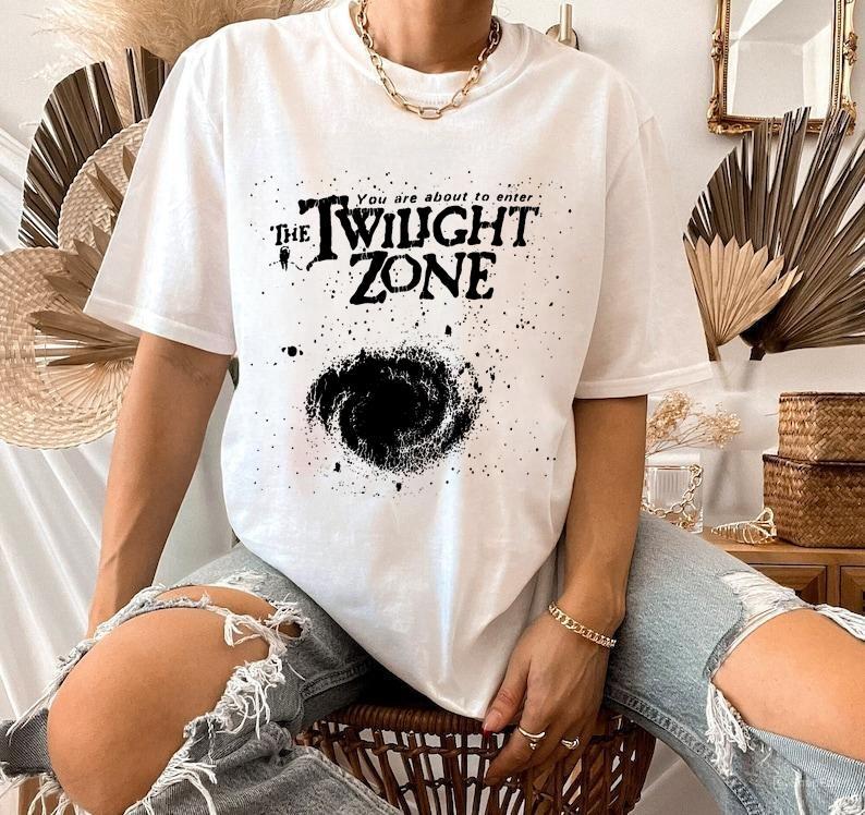 Twilight Zone â€  Vintage Faded Style , Twilight Zone Sci Fi T-Shirts, Hoodie, Sweatshirt | PureTeeCo.com (Image 3)