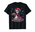 Dia De Los Muertos La Catrina Day Dead Girl Unisex T-shirt, Sweatshirt, Hoodie (1)