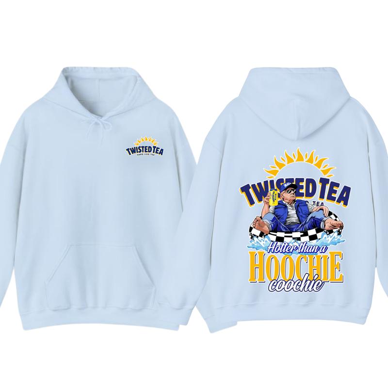 2 Side- NEW Twisted Tea Trummmp America Great Again Hoodie-Full Color- Casual- For Women-For Men- Unisex- Viral... (Image 7)
