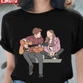 Ricky And Nini Hsmtmts High School Musical The Musical The Series Unisex T-Shirt Hoodie, Sweatshirt | PureTeeCo.com (Image 1)