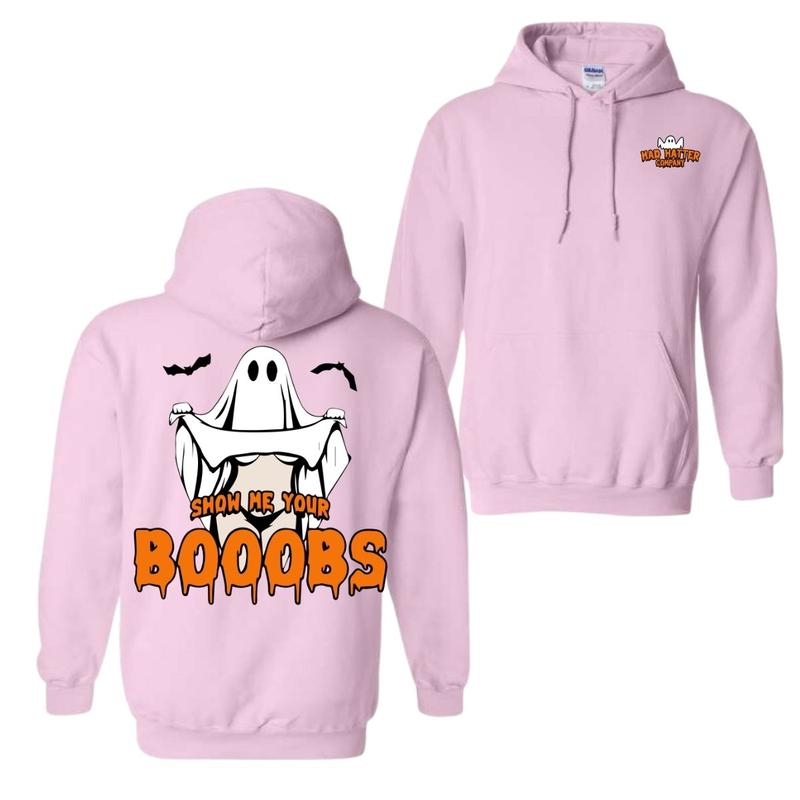 Show Me Your Boobies Shirt Boobies Funny Shirt Boo, Hoodie For men For women Sweatshirt | PureTeeCo.com (Image 6)