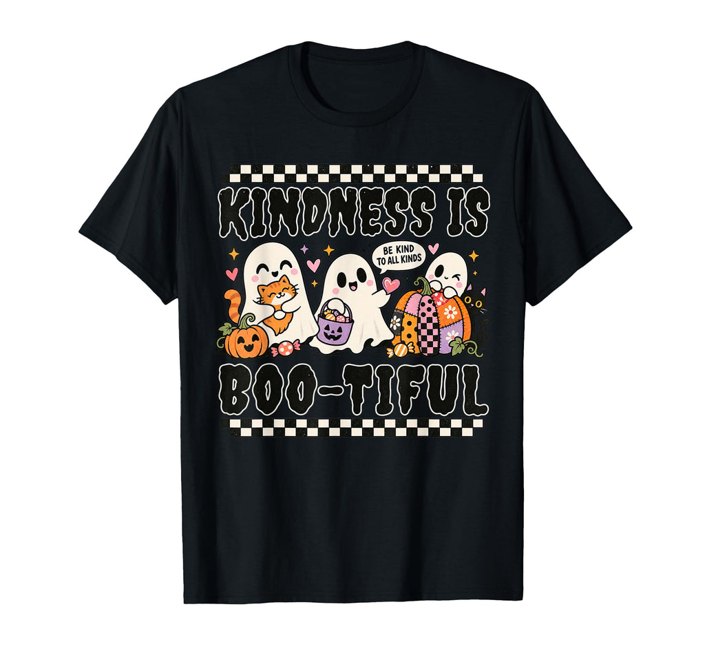 Halloween Ghosts Kindness Boo Tiful Unisex T-shirt, Sweatshirt, Hoodie (1)