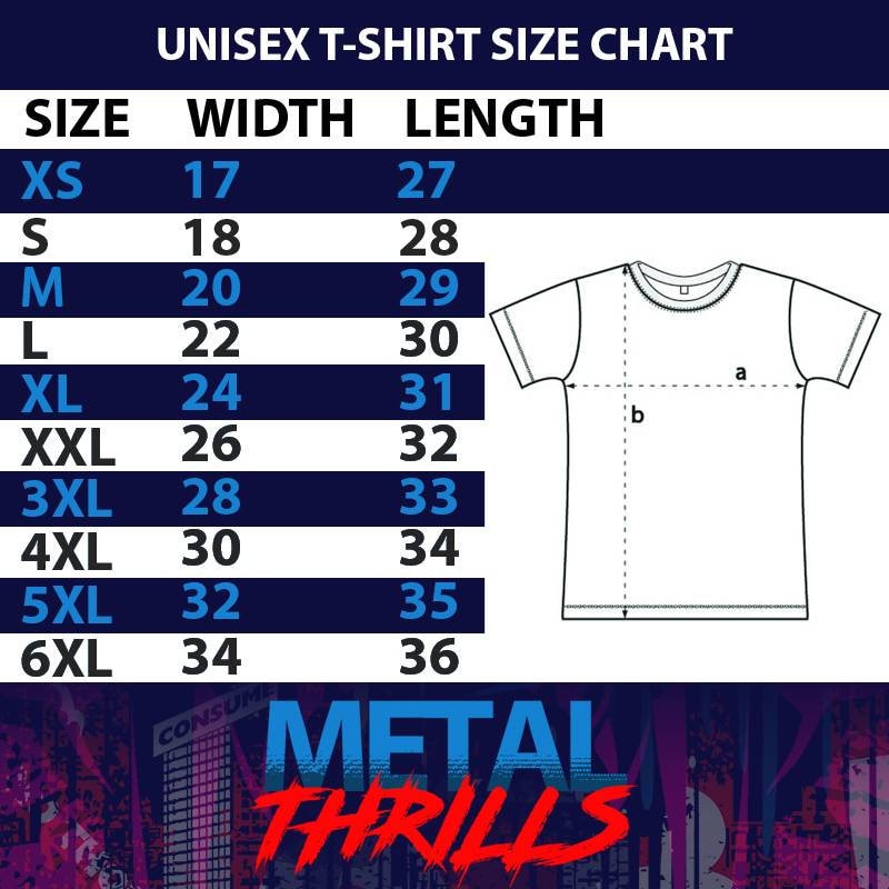 City Zombies Horror Heavy Metal Metalhead Music Tee Sci-Fi (3)