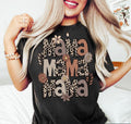 Leopard Mama Shirt, Mothers Day Shirt, Retro Mama Shirt, Motherâ€™s Day Gift, Mom Life Shirt, Motherhood Shirt,... (Image 1)