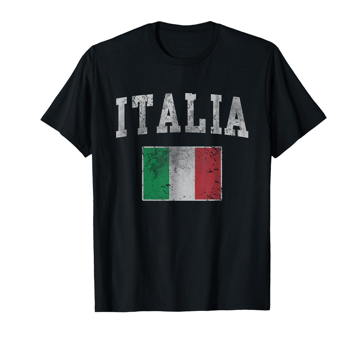 Vintage Italia Italian Flag Italy Retro Distressed Unisex T-shirt, Sweatshirt, Hoodie (1)