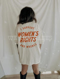I Support Womens Rights And Wrongs Tee, Feminist girl power rebel tee, vintage inspired graphic tee Top... (Image 1)