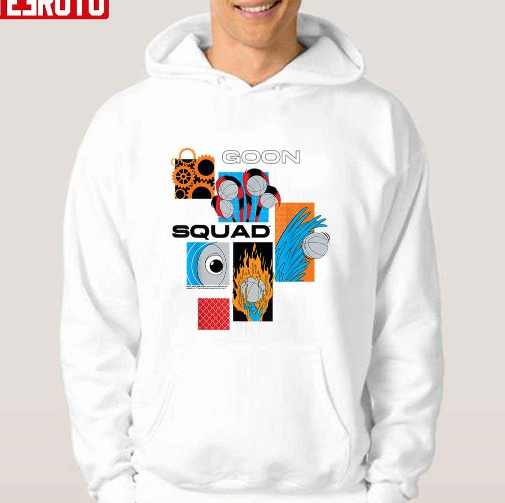 Space Goon Squad Symbol Colorful Kazaam Unisex Hoodie