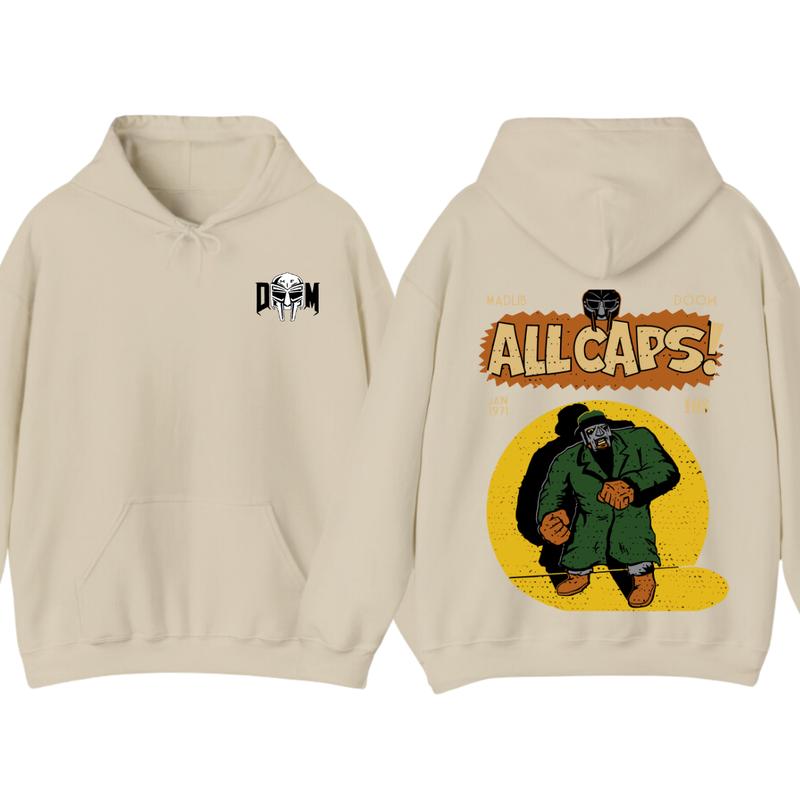MF Doom Madlib All Caps T-Shirt Sweatshirt Hoodie | PureTeeCo.com (Image 5)