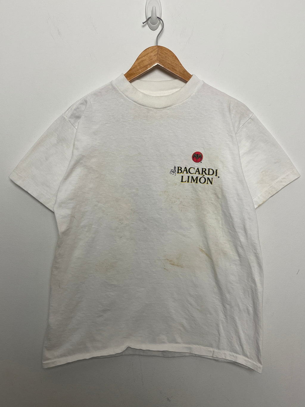 Vintage 1990s Bacardi Limon Revolutionary Citrus Spirit Rum Size Medium (3)