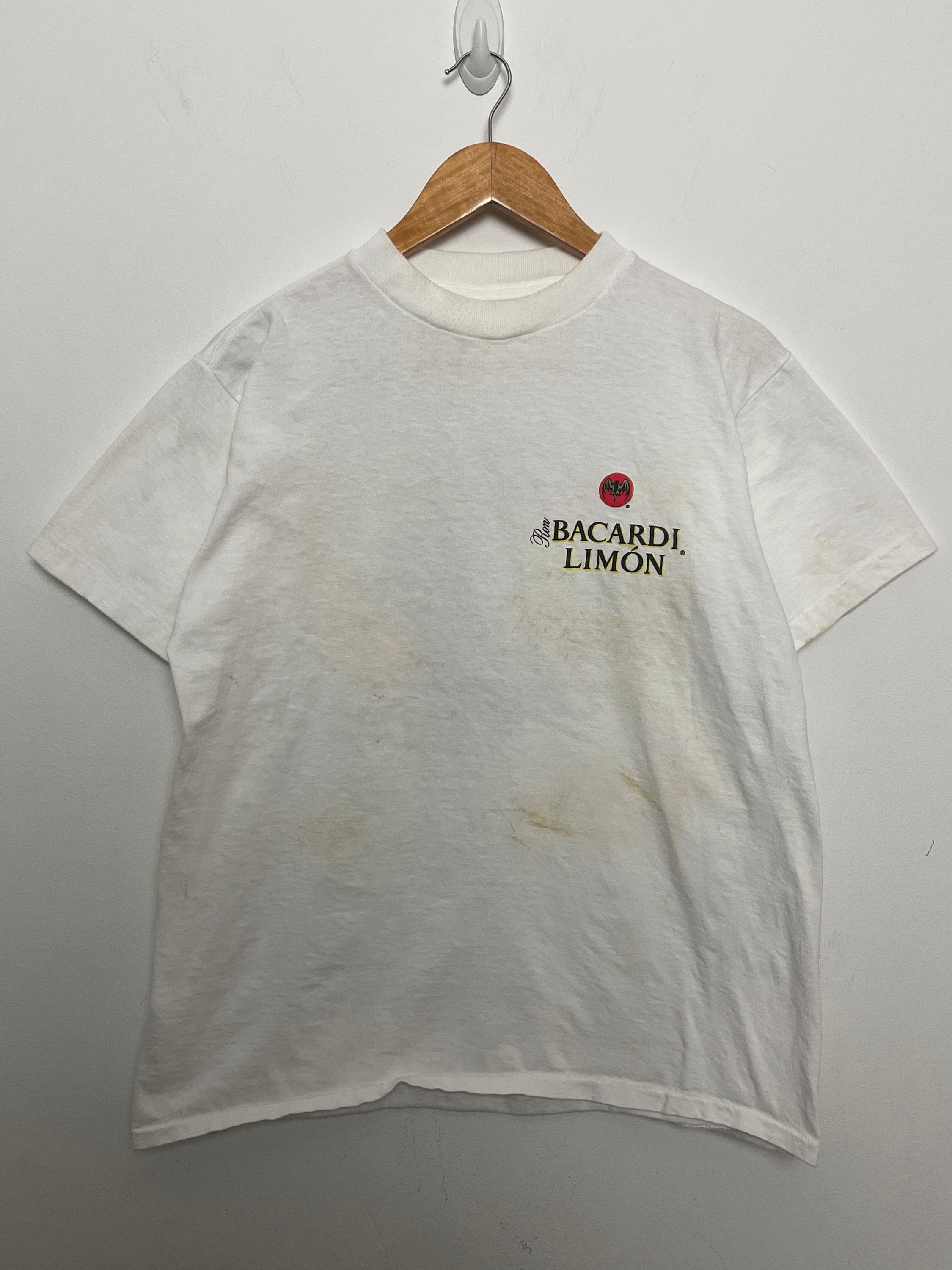 Vintage 1990s Bacardi Limon Revolutionary Citrus Spirit Rum Size Medium (3)