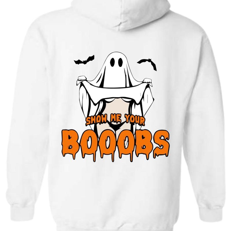 Show Me Your Boobies Shirt Boobies Funny Shirt Boo, Hoodie For men For women Sweatshirt | PureTeeCo.com (Image 2)