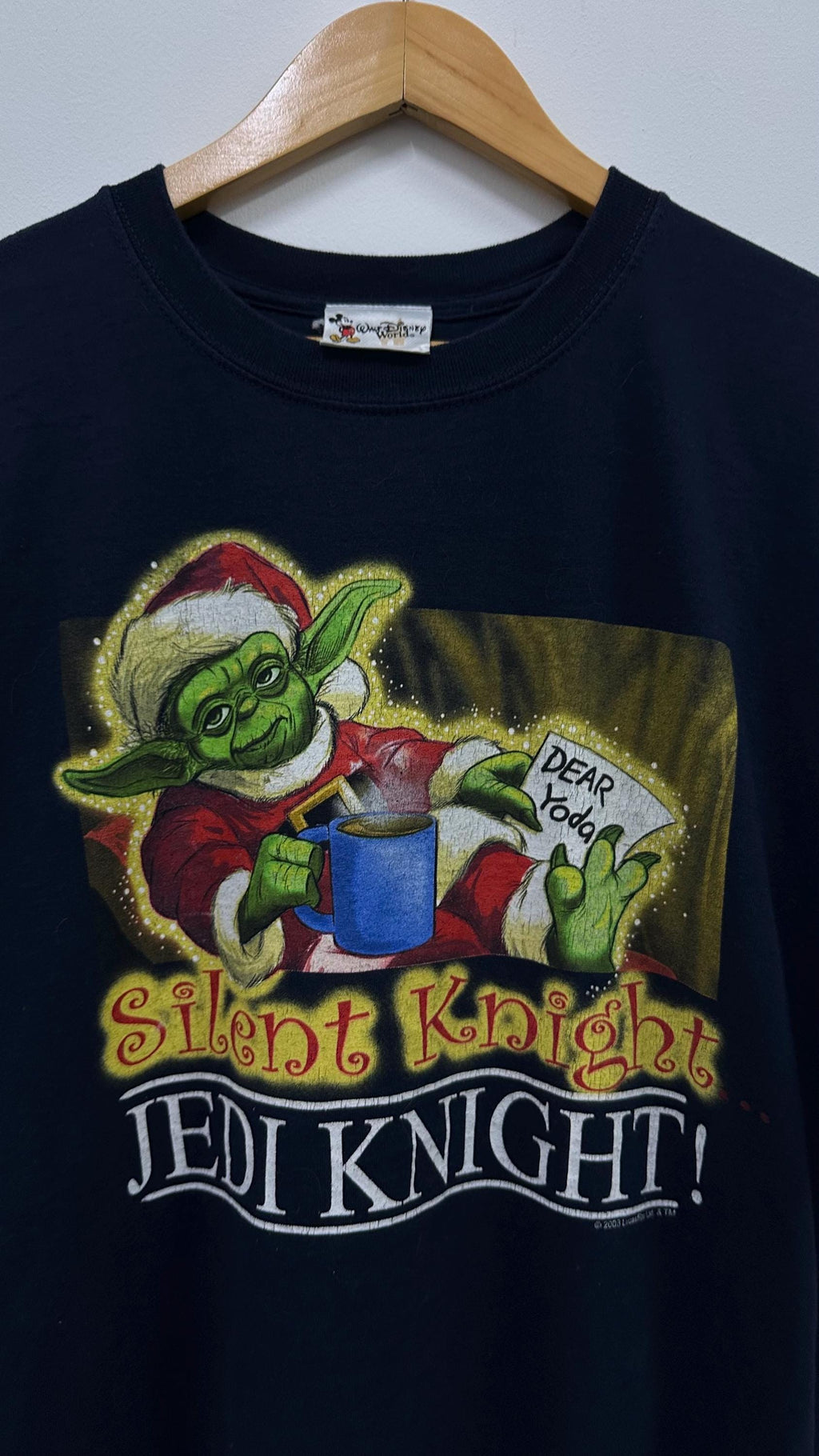 Vintage Y2k Walt Disney Star Wars Christmas Art Xl Size (2)