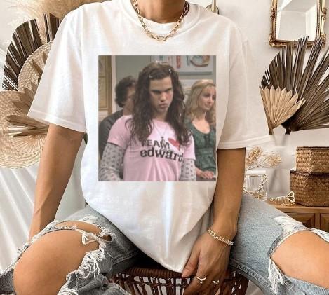 Twilight Meme Shirt, Team Edward Shirt, Team Jacob T Shirt Hoodie, Sweatshirt | PureTeeCo.com (Image 3)