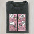 DID YOU SEE HOW I CHASED THEM T-SHIRT, Jason Voorhees, Michael Myers, Ghost Face, Pennywise, Horror Movie... (Image 1)
