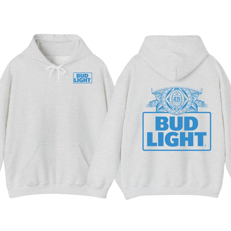 Bud Light - Bud Light Label Shirt For Men For Women Unisex Hoodie and T-Shirt, Graphic tee Gift for Birthday... (Image 3)