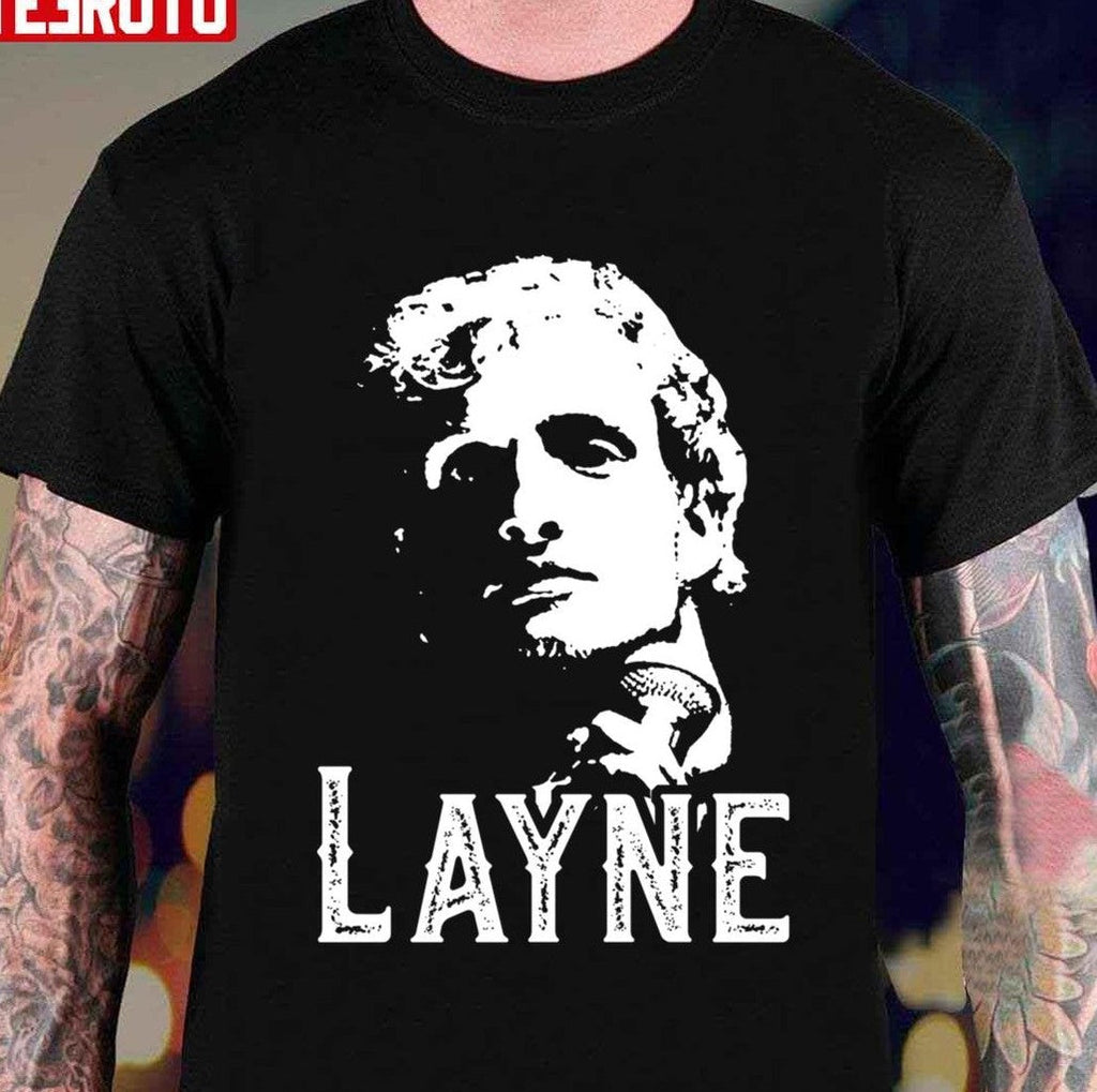 Portrait Alice In Chains Layne Staley Unisex T-Shirt Hoodie, Sweatshirt | PureTeeCo.com (Image 1)