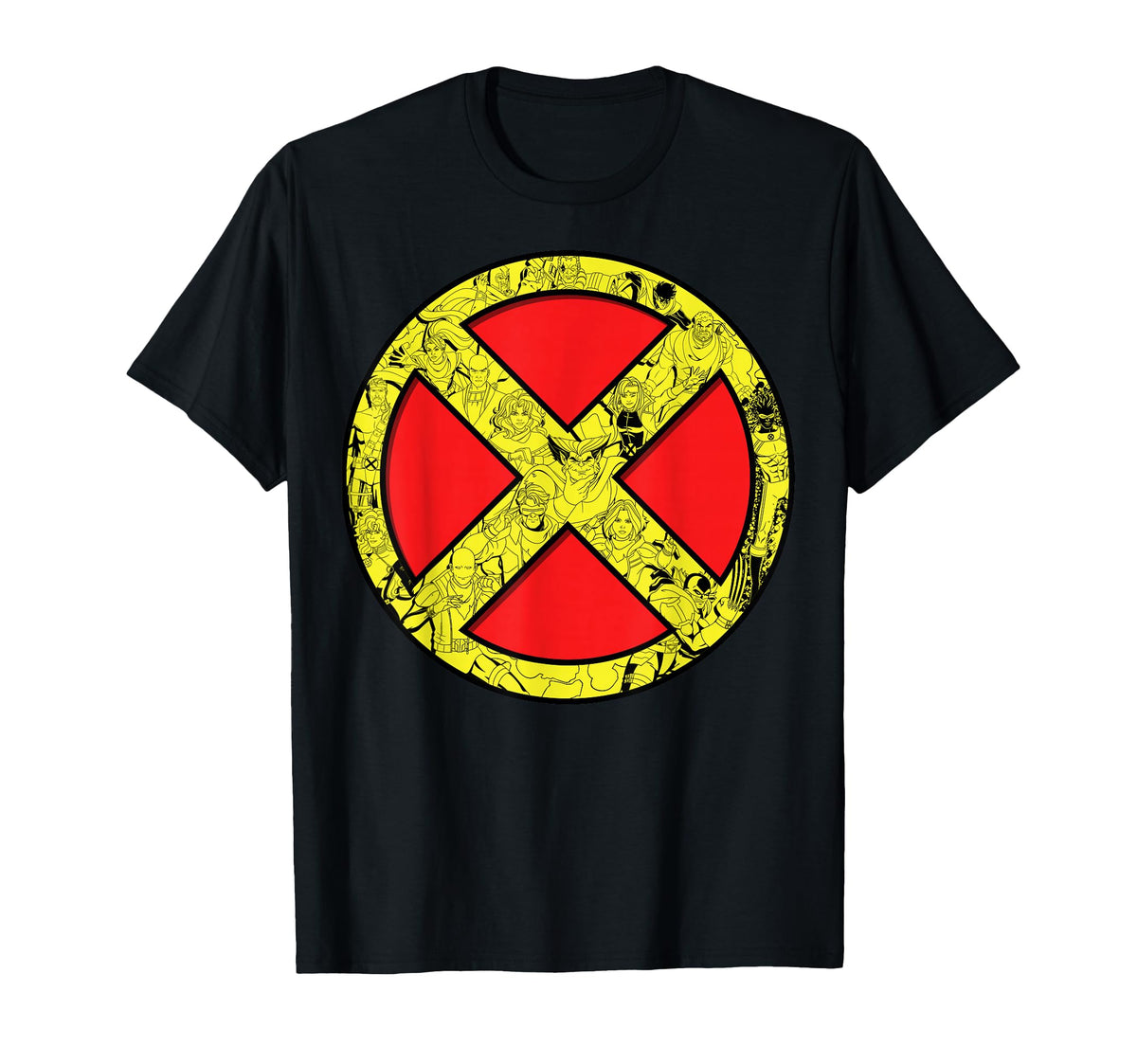 X-Men 97 Heros Inside X-Men Logo Unisex T-shirt, Sweatshirt, Hoodie (1)