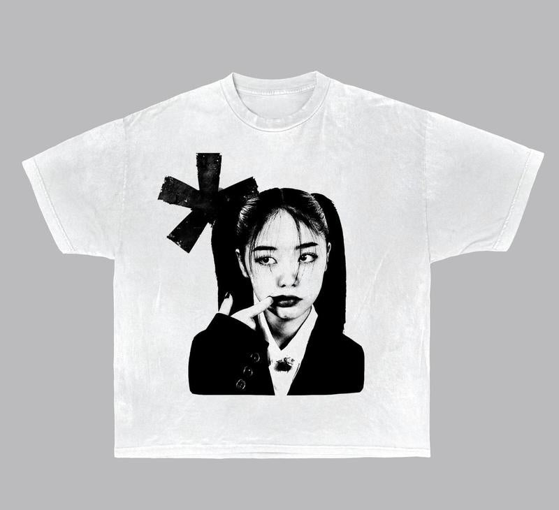 Attitude Tee, graphic, men, women, unisex, y2k, fashion, streetwear, 100% cotton, screen print, crew neck,... (Image 4)