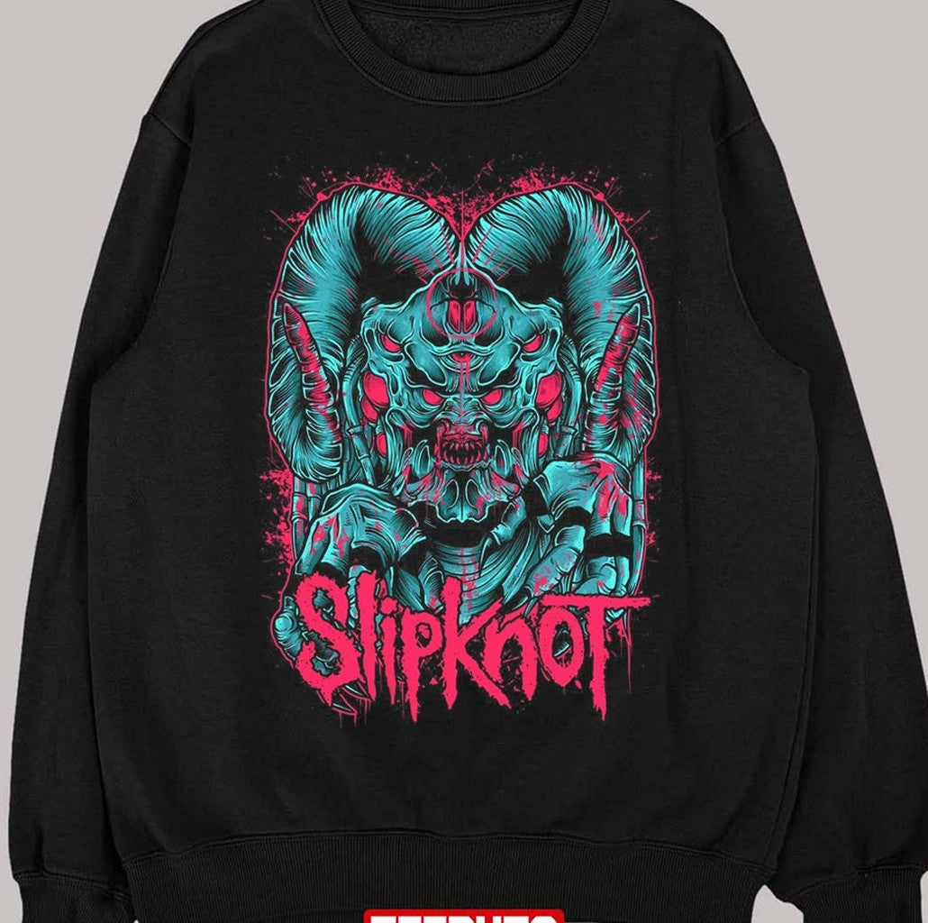 Predator Animated Colorful Design Slipknot Band Unisex Sweatshirt