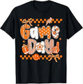 Preppy Game Day Football Girly Bow Team Spirit Orange Unisex T-shirt, Sweatshirt, Hoodie (1)