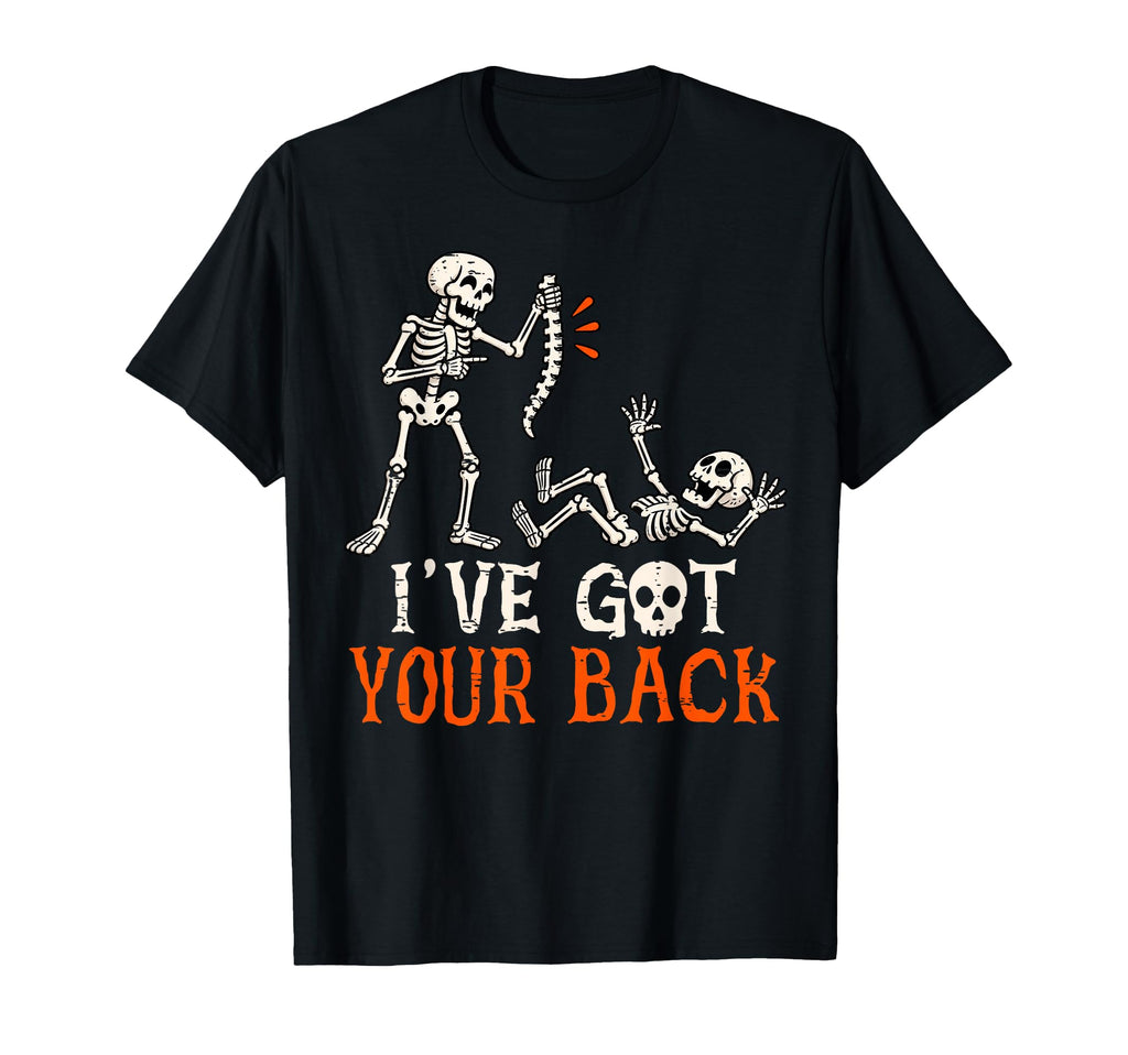Halloween Skeleton I'Ve Got Back Unisex T-shirt, Sweatshirt, Hoodie (1)