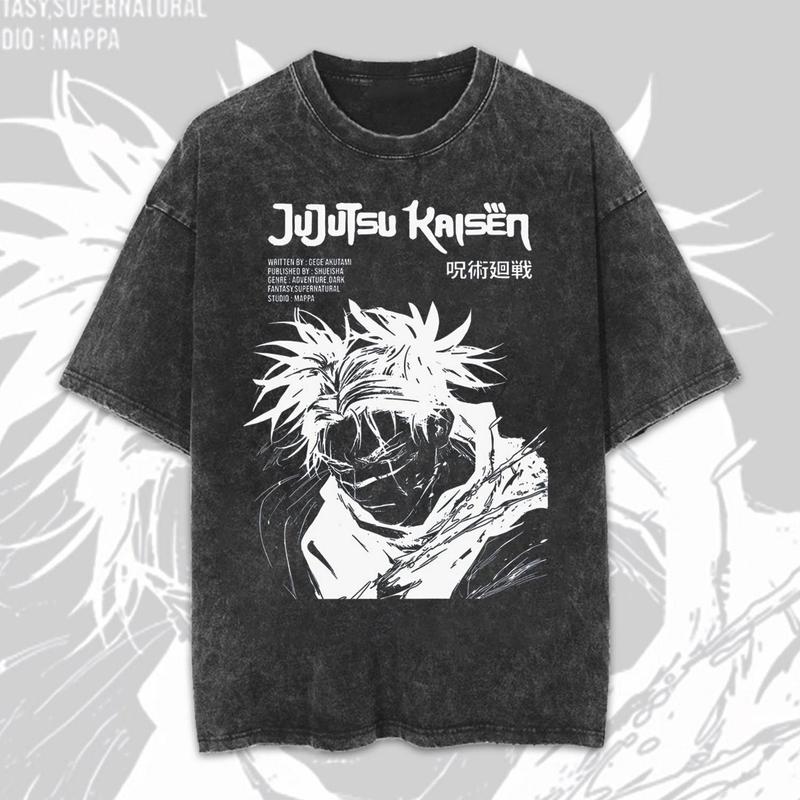 Vintage Choso Mineral Wash t Shirt, Choso Shirt, Choso Kamo, Itadori Shirt, Anime Shirt, Manga Shirt, Anime Fan... (Image 4)