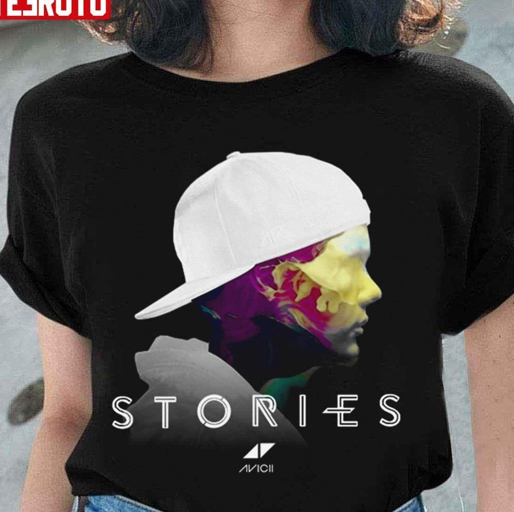 Stories Colorful Design Avicii Unisex Sweatshirt