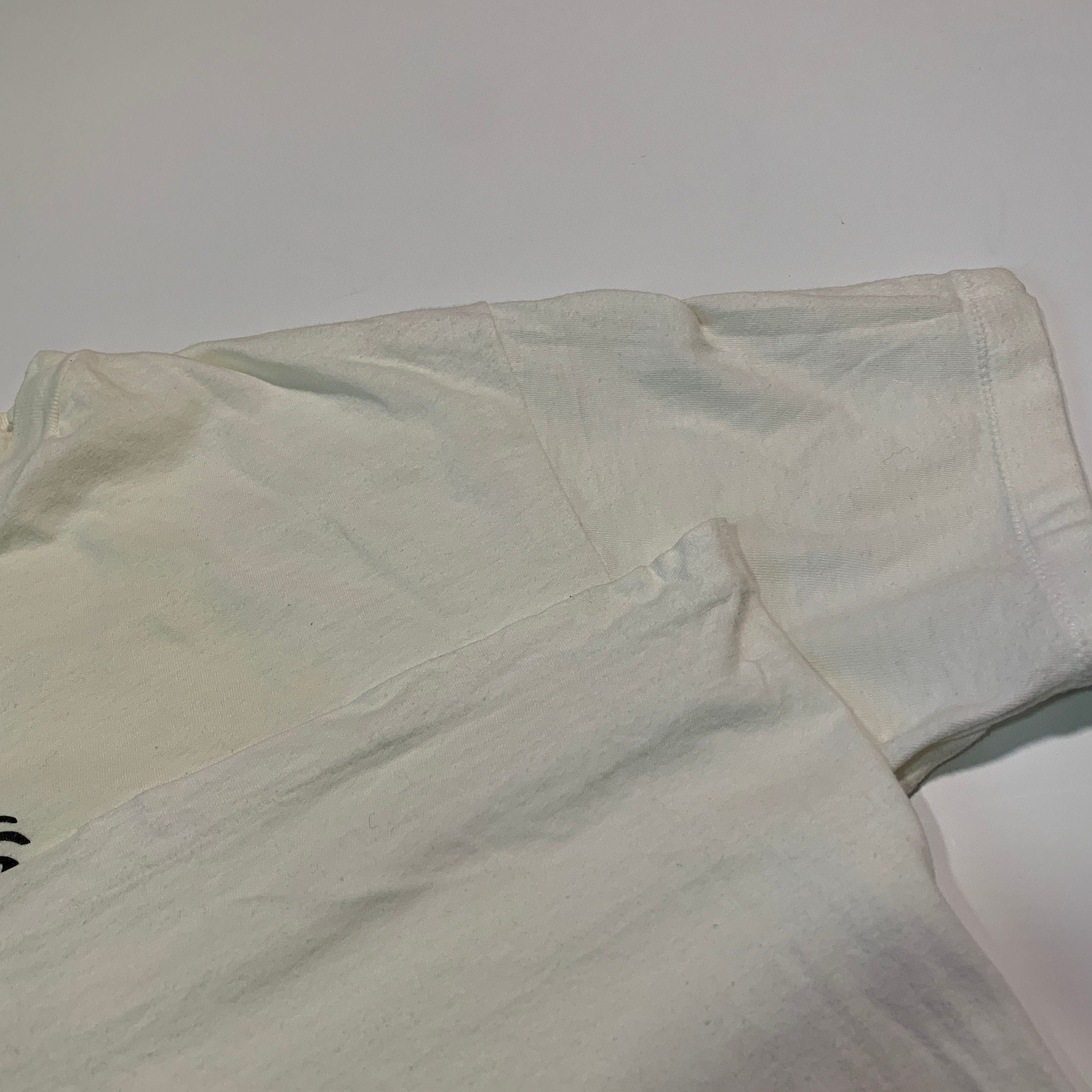 Vintage 90s Pourquoi Etre Modeste Quand Est Le Meilleur Retro Tenis Jet Selection White Tee (3)