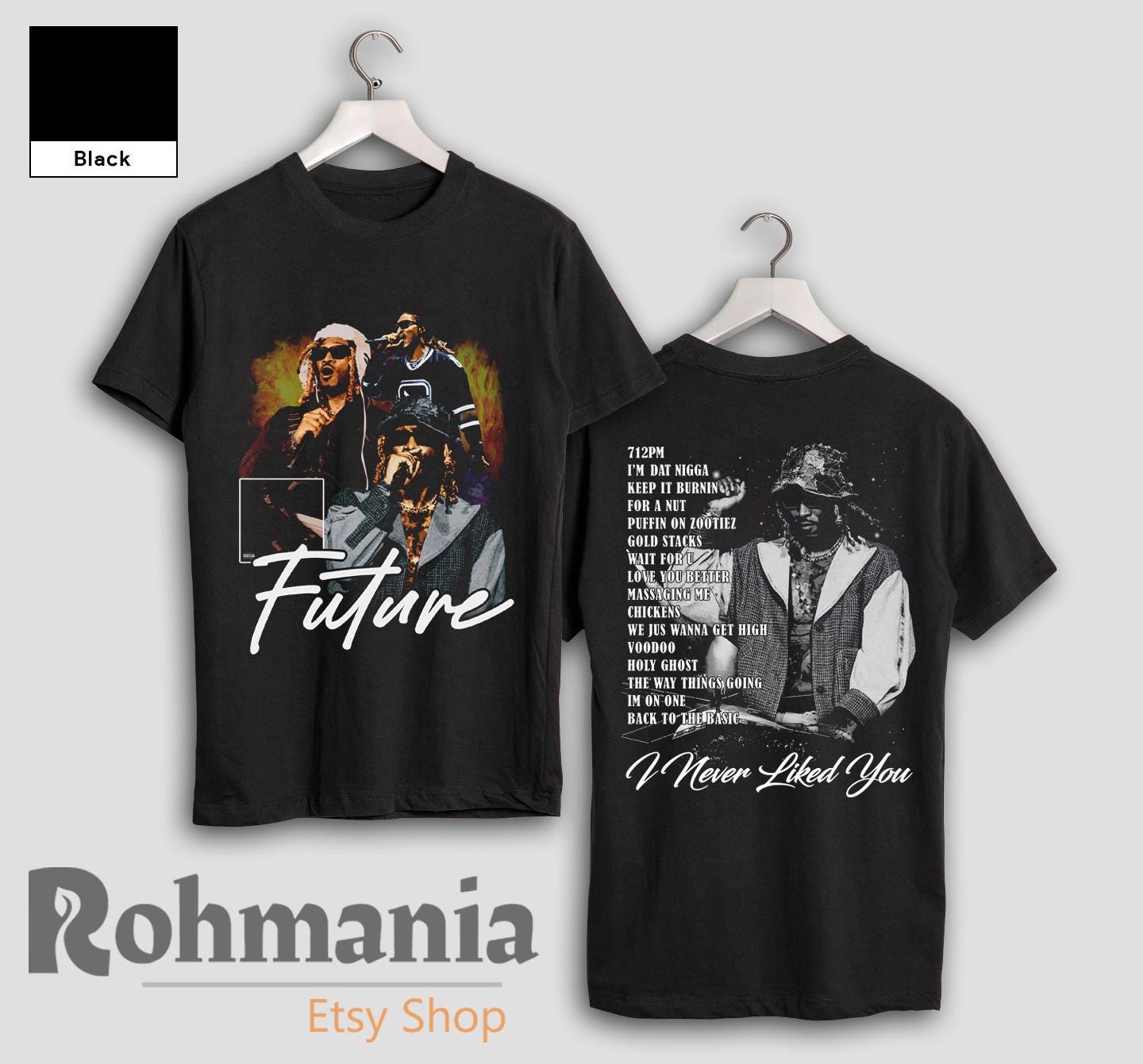 Future Rapper Never Liked Retro Rap Hip Hop Music Merch (1)