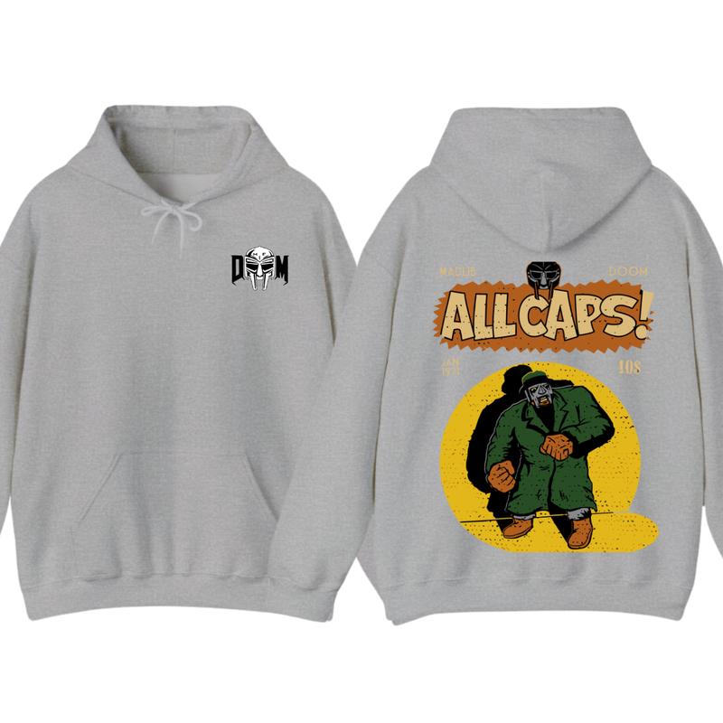 MF Doom Madlib All Caps T-Shirts, Hoodie, Sweatshirt