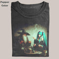 The Lord of the Rings Vintage Graphic Tee, Galdalf Miku T-Shirt, Movies Tee, Unisex Meme Cringe Funny Dumb... (Image 1)
