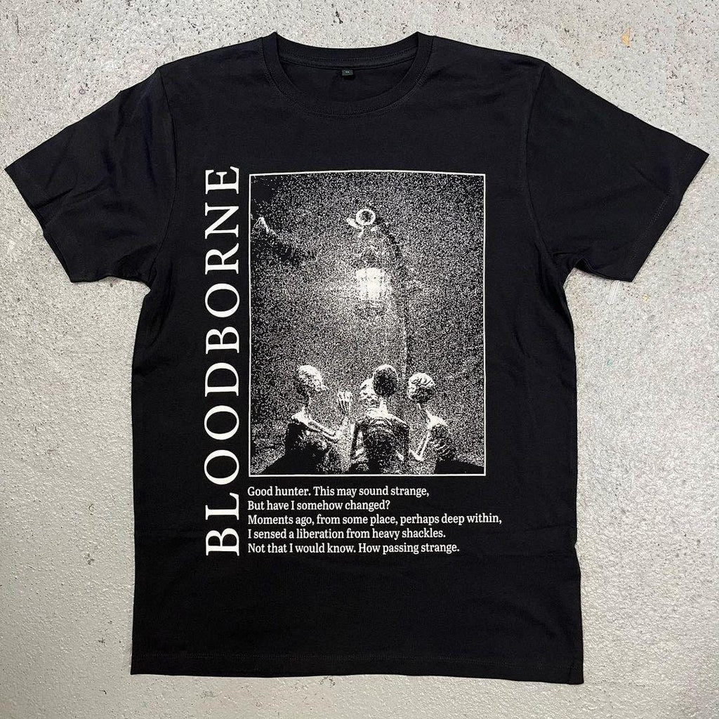Bloodborne Hunter Lamp Messengers Unisex T-shirt, Sweatshirt, Hoodie (1)