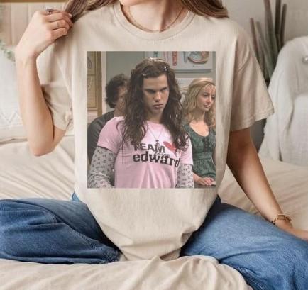 Twilight Meme Shirt, Team Edward Shirt, Team Jacob T Shirt Hoodie, Sweatshirt | PureTeeCo.com (Image 4)