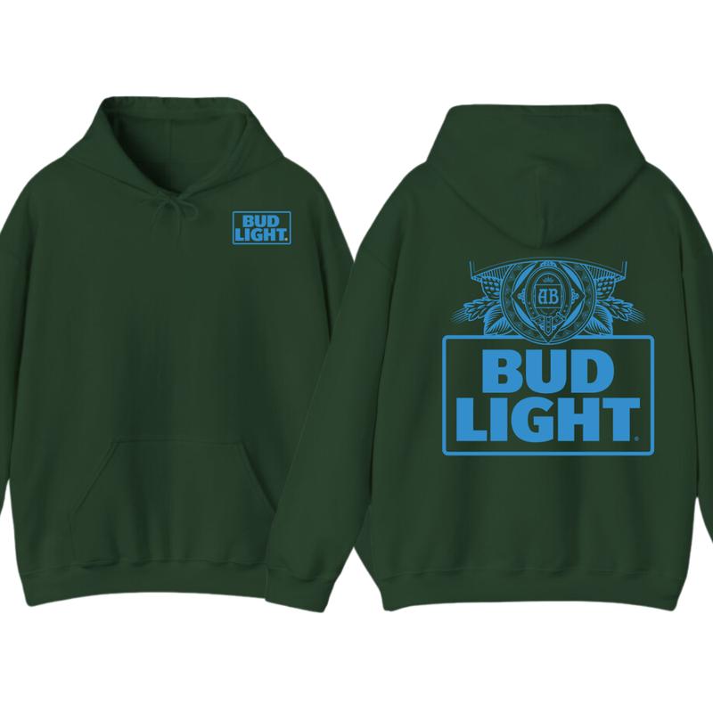Bud Light - Bud Light Label Shirt For Men For Women Unisex Hoodie and T-Shirt, Graphic tee Gift for Birthday... (Image 8)
