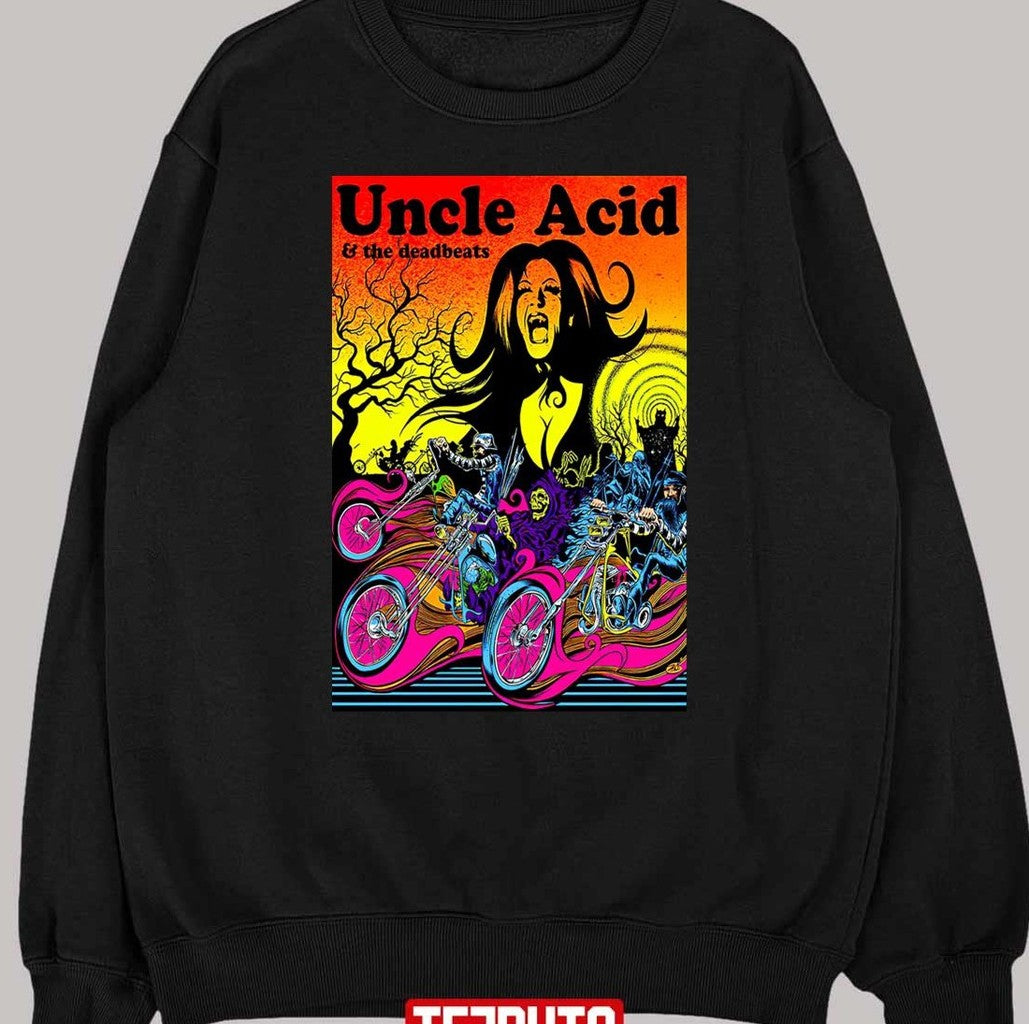Over And Over Again Uncle Acid &amp; The Deadbeats Unisex T-Shirt Hoodie, Sweatshirt | PureTeeCo.com (Image 2)