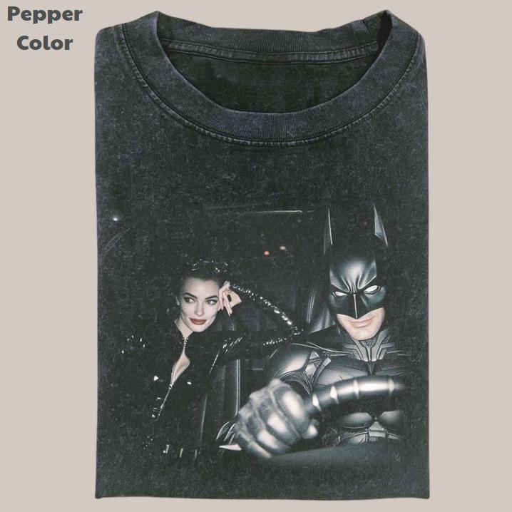 Cat Bat Hero Vintage Tee, Cat Bat Hero T-Shirt, Meme Cringe Funny Dumb Shirts, Unisex Movie Shirt Menswear... (Image 1)