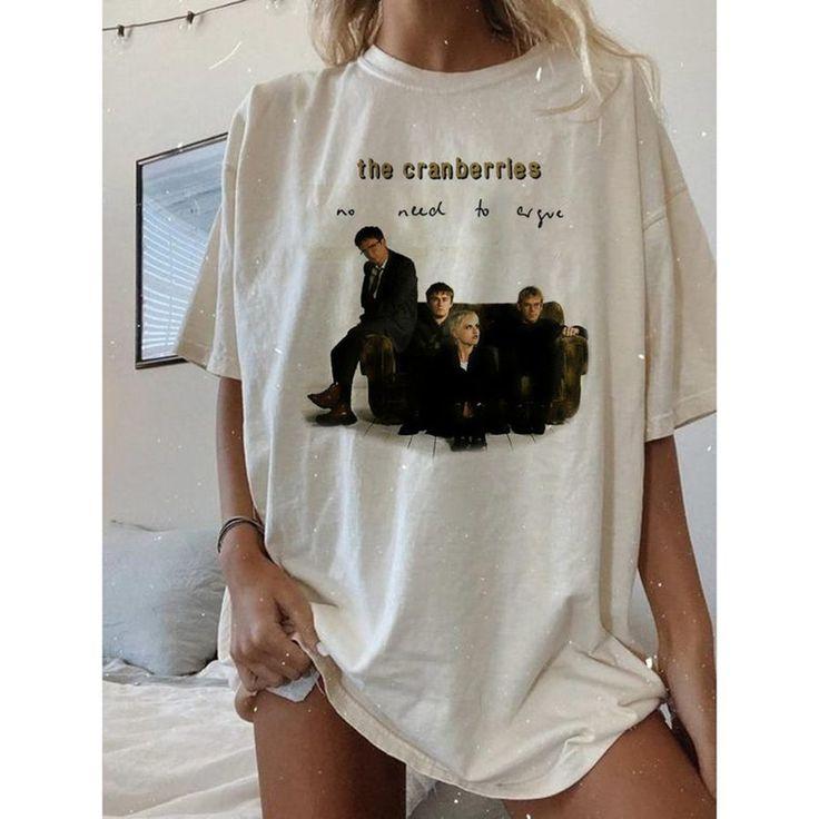 The Cranberries No Need 1996 T-Shirt, Rock Band Retro Fan Tee Hoodie, Sweatshirt | PureTeeCo.com (Image 1)