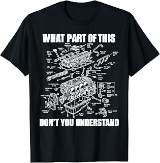 Part Don Understand Engine Diagram Unisex T-shirt, Sweatshirt, Hoodie (1)