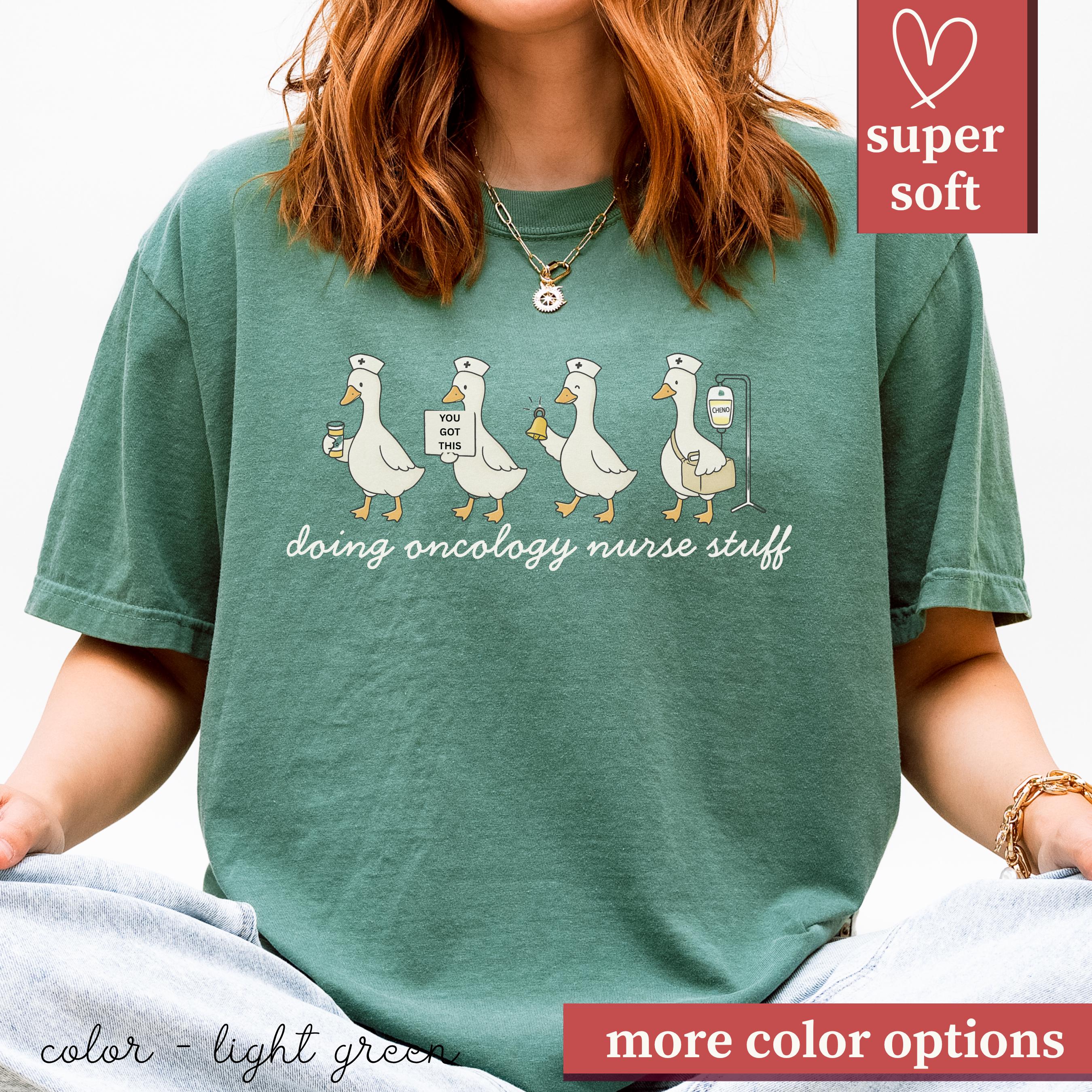 Oncology Nurse Oncology Nurse Comfort Colors Oncology Appreciation Week Chemo Nurse Life Tee (2)