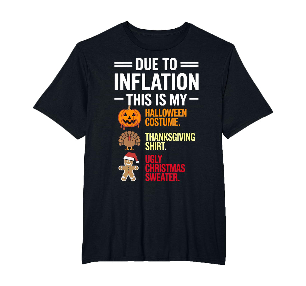 Due Inflation Halloween Costume Unisex T-shirt, Sweatshirt, Hoodie (1)